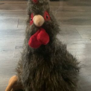 A stuffed animal chicken for kids brand dandy colors choice